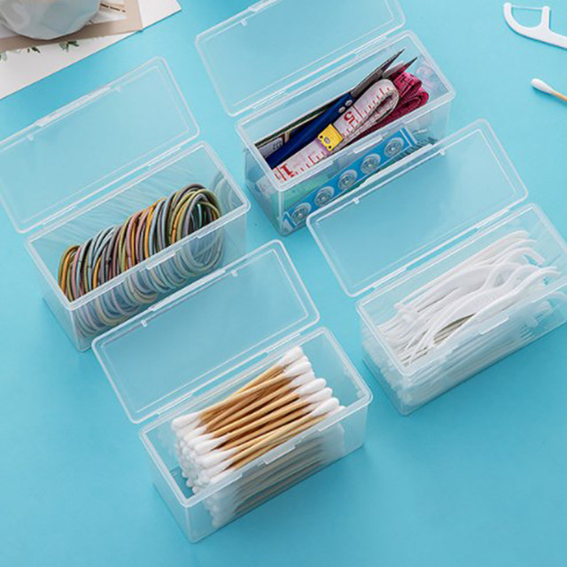 Portable Travel Transparent Storage Box Toothpick Cotton Swab Band-aid Mini  Organizer Classification Finishing Boxes Container - AliExpress